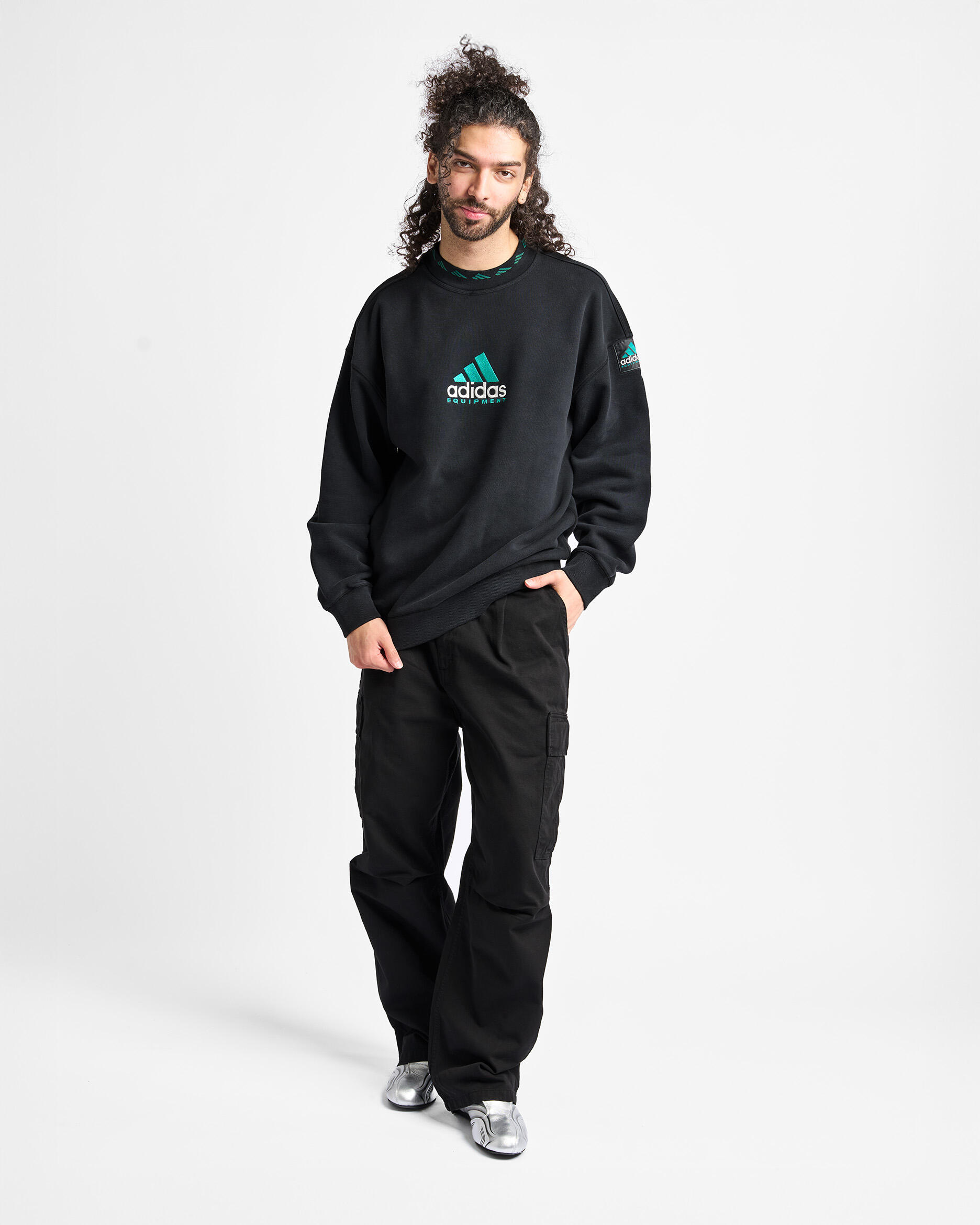 adidas Originals EQT WASHED CREWNECK | JC8222 | AFEW STORE